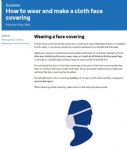 Coronavirus Face Mask